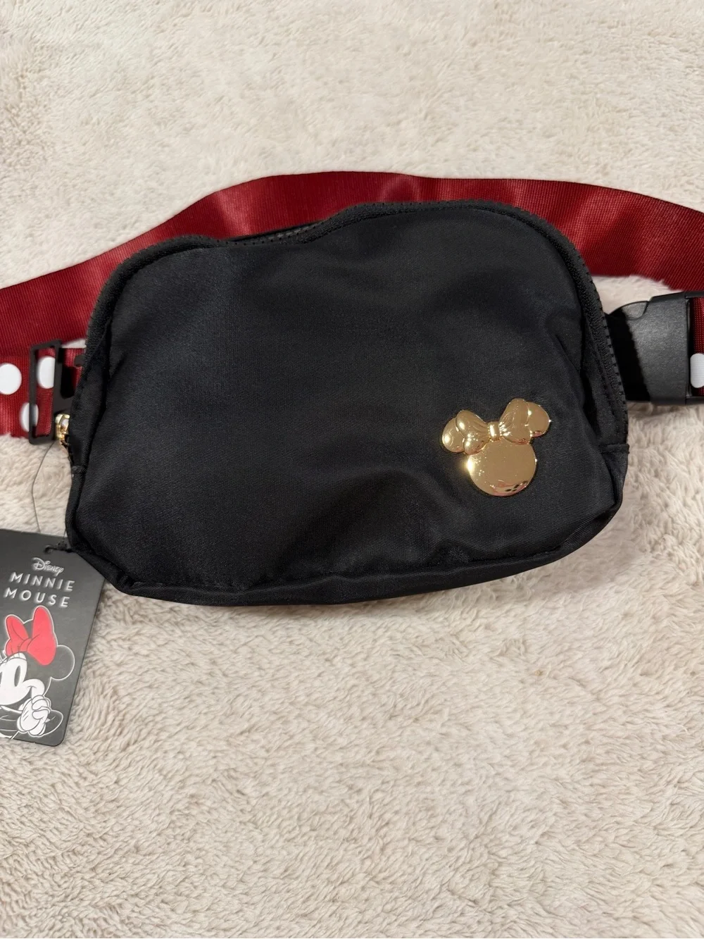 NWT disney minnie mouse fanny pack bag